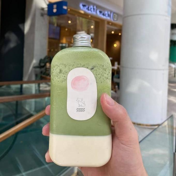 SGS ODM Botol Minuman Plastik 12 Oz Untuk Minum Teh Susu Smoothie 2