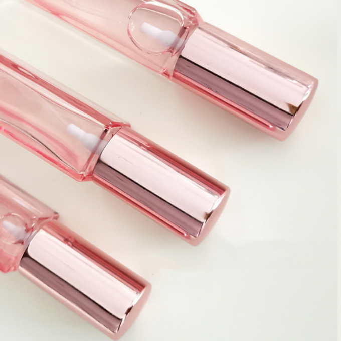 Rose Gold Portabel Isi Ulang Alat Penyemprot Parfum Perjalanan Botol Penyemprot Kabut Halus 2