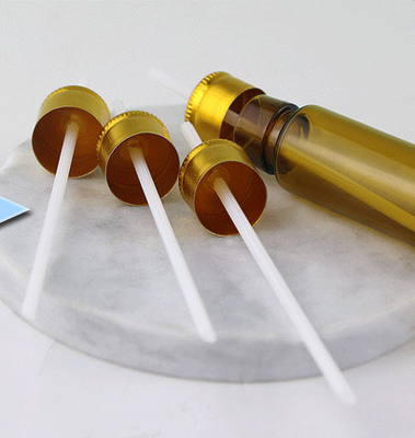 10ml Pharma Oral Liquid Custom Glass Amber Round Bottle With Aluminum Cap