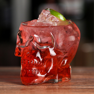 Wine Cocktail Skull Shaped Glass Cup Crystal Creative 80ml 150ml 350ml