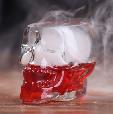 Wine Cocktail Skull Shaped Glass Cup Crystal Creative 80ml 150ml 350ml