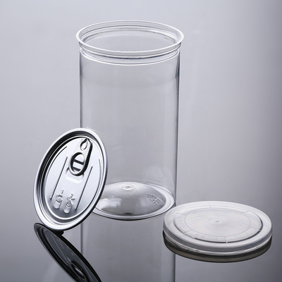 Nuts Peanut Butter Plastic Storage Jars PET 16.2oz 460ml 75mm