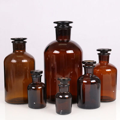 Good price Botol Reagen Amber Antitear 8OZ Kaca ISO on line