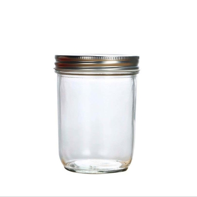 OEM Overnight Oats jelly Glass Storage Bottles parfaits hermetically sealed jar