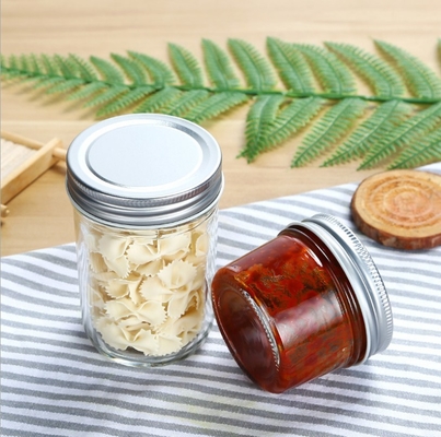 OEM Overnight Oats jelly Glass Storage Bottles parfaits hermetically sealed jar