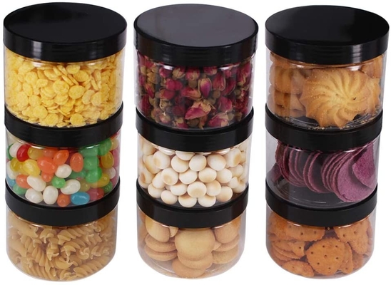 260ml 10*6.5cm Plastic Seasoning Bottles Plastic Storage Bottles Airtight Recyclable
