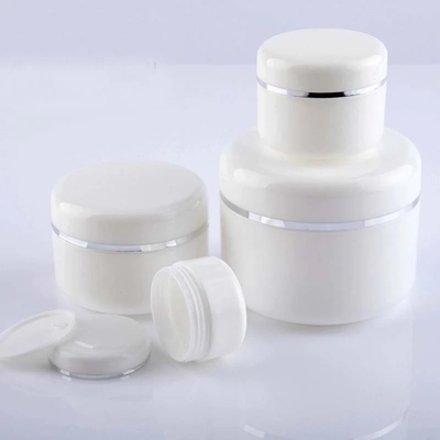 68mm Dia Skin Care Cream Jar 4oz Plastic Containers Screw Cap