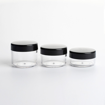 PETG 20g Empty Plastic Cosmetic Containers Lip Balm Eyeshadow With Sealing Disc