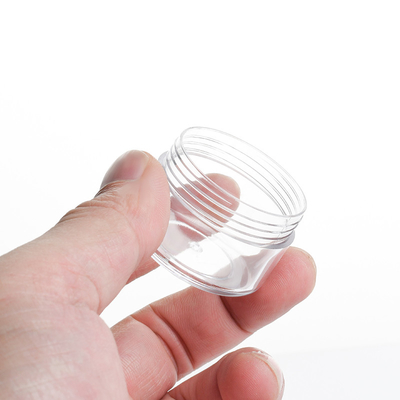 PETG 20g Empty Plastic Cosmetic Containers Lip Balm Eyeshadow With Sealing Disc