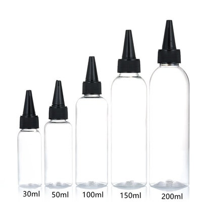 OEM ODM Squeeze Plastic Cosmetic Containers Eco With Nozzle Odorless