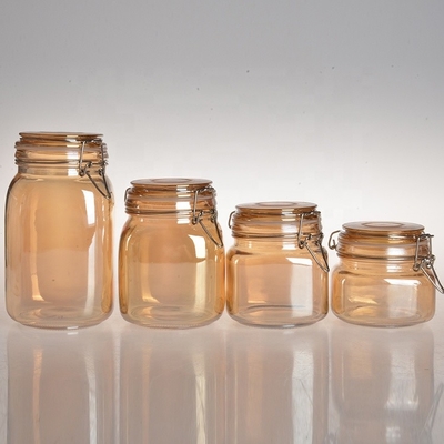 95ml 85ml Transparent Glass Jars Candy Food Storage Thickened Bottom 24pcs/ Ctn