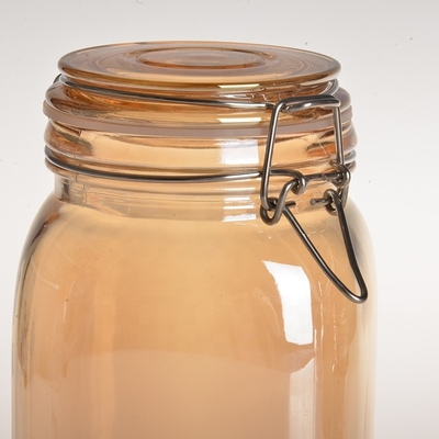 95ml 85ml Transparent Glass Jars Candy Food Storage Thickened Bottom 24pcs/ Ctn