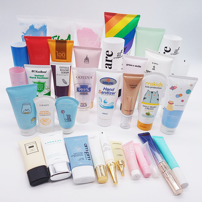 15ml 20ml BB Airless Cosmetic Packaging Tube Dia 35mm Screw And Flip Top Cap