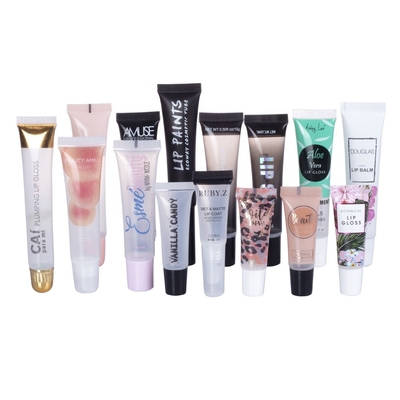 15ml 20ml BB Airless Cosmetic Packaging Tube Dia 35mm Screw And Flip Top Cap