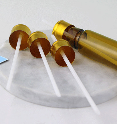 10ml Pharma Oral Liquid Custom Glass Amber Round Bottle With Aluminum Cap