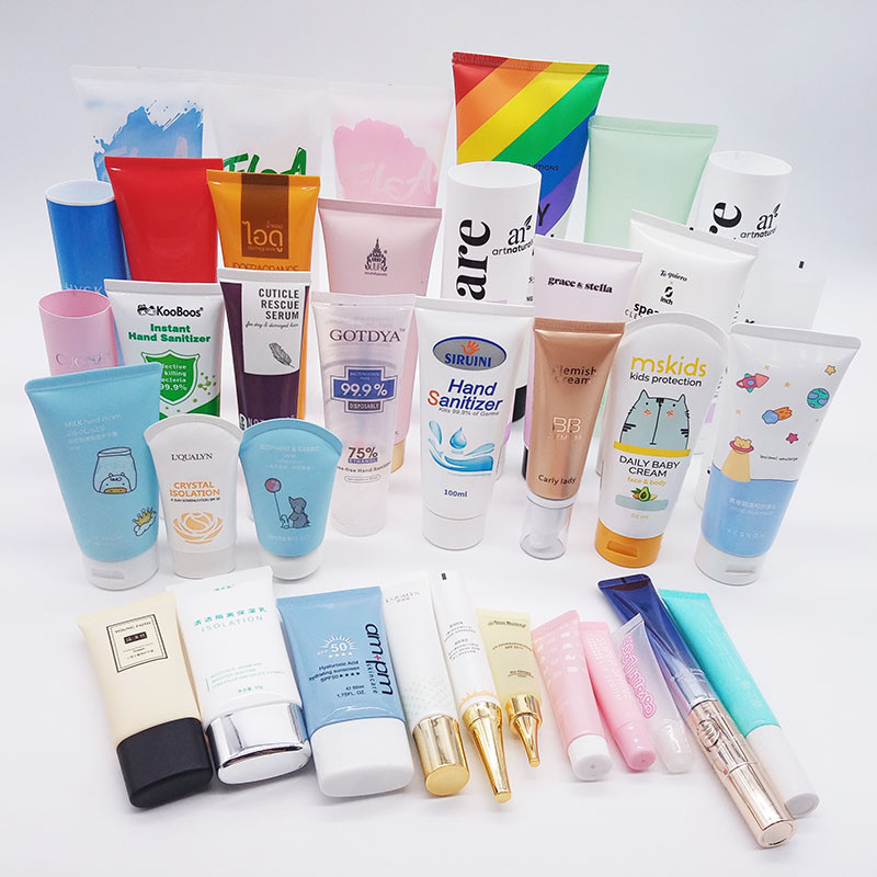 15ml 20ml BB Airless Cosmetic Packaging Tube Dia 35mm Screw And Flip Top Cap