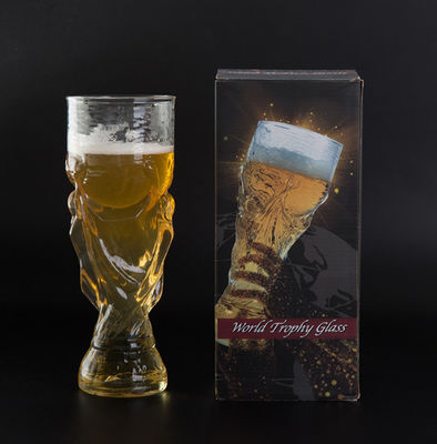 Good price Kustomisasi Piala Kaca Kristal Berkelanjutan Dengan Bentuk Sepak Bola on line