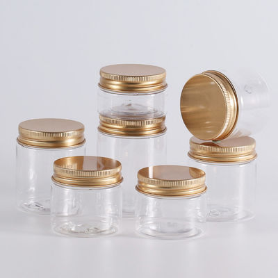 Good price 2,3 Inch Dia PET Peanut Butter Plastic Container Jars 2oz Dengan Gasket Anti Bocor on line