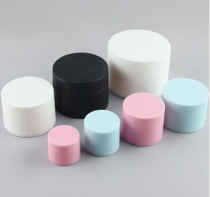 Good price Wadah Kosmetik Plastik PP Cream 4 Oz Double Wall Jars 7.4 * 5.1cm on line