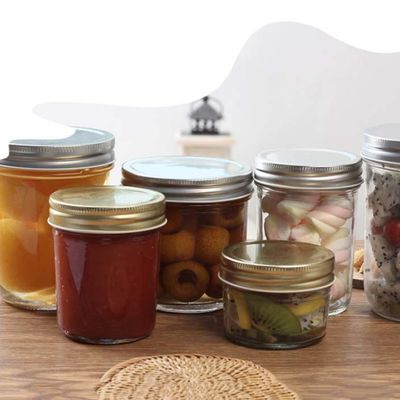 Good price OEM Overnight Oats jelly Botol Penyimpanan Kaca parfait toples tertutup rapat on line