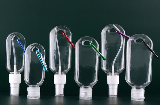 Good price Botol Semprot Gantungan Kunci Eco PET Pembersih Tangan Portabel Isi Ulang 2.1oz on line