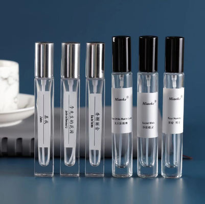 Good price Wadah Kosmetik Kaca 18 * 106mm 10ml Botol Parfum Semprot TUV Ringan on line