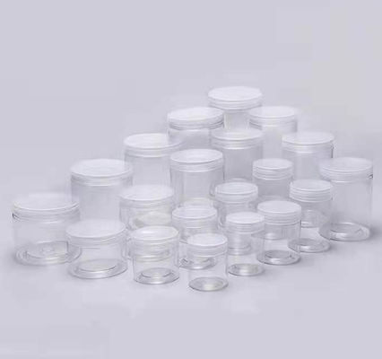 Good price Wadah Penyimpanan Plastik PET 5.5cm Serbaguna ODM Untuk Makanan Ringan on line