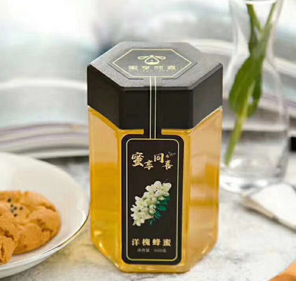 Good price 180ml 215ml Hexagon Transparan Plastik Pet Jar Untuk Kemasan Makanan Daur Ulang on line